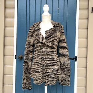 Free People Cardigan MediuWool Blend Double Breasted Knit Sweater Women Size S
